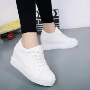 Lipasij Women'S Fashion Platform Platform Sneakers