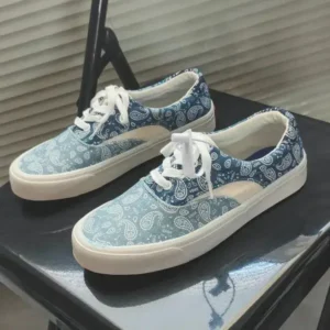 Lipasij Vintage Breathable Printed Canvas Shoes