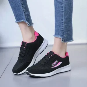 Lipasij Women Fashion Breathable Sneakers