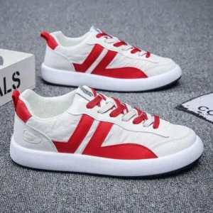 Lipasij Men Fashion Color Matching Low Top Shoes