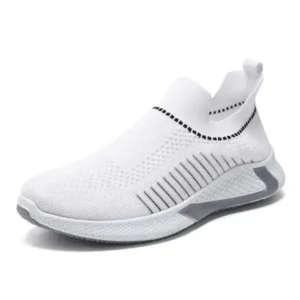 Lipasij Men Fashion Summer Flyknit Breathable Sneakers