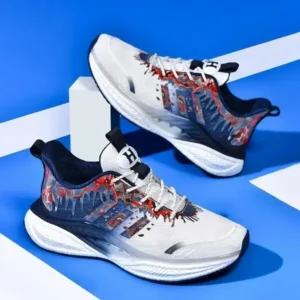 Lipasij Men'S Fashion Shock-Absorbing Breathable Running Sneakers