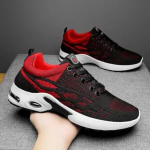 Lipasij Men'S Casual Breathable Mesh Running Sneakers