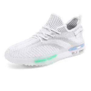 Lipasij Men'S Fashion Jelly Sole Running Sneakers