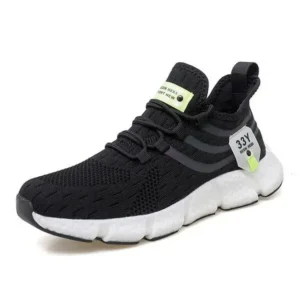 Lipasij Men Fashion Breathable Color Block Lightweight Sneakers