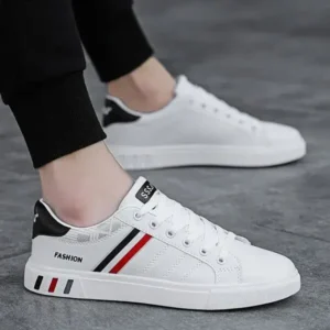 Lipasij Men Casual Color Matching Breathable Sneakers