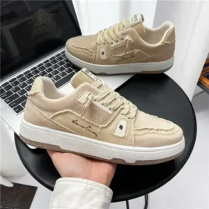 Lipasij Men'S Fashion Color Matching Breathable Sneakers