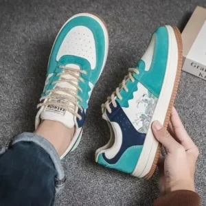 Lipasij Men'S Fashion Color Matching Breathable Sneakers