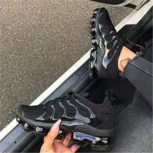 Lipasij Women Solid Color Lace-Up Sports Shoes